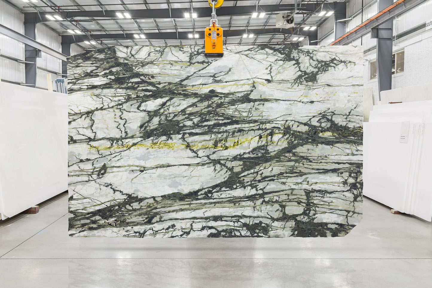 Artistic Tile Calacatta Verde Marble Slab 3/4" Honed Stone