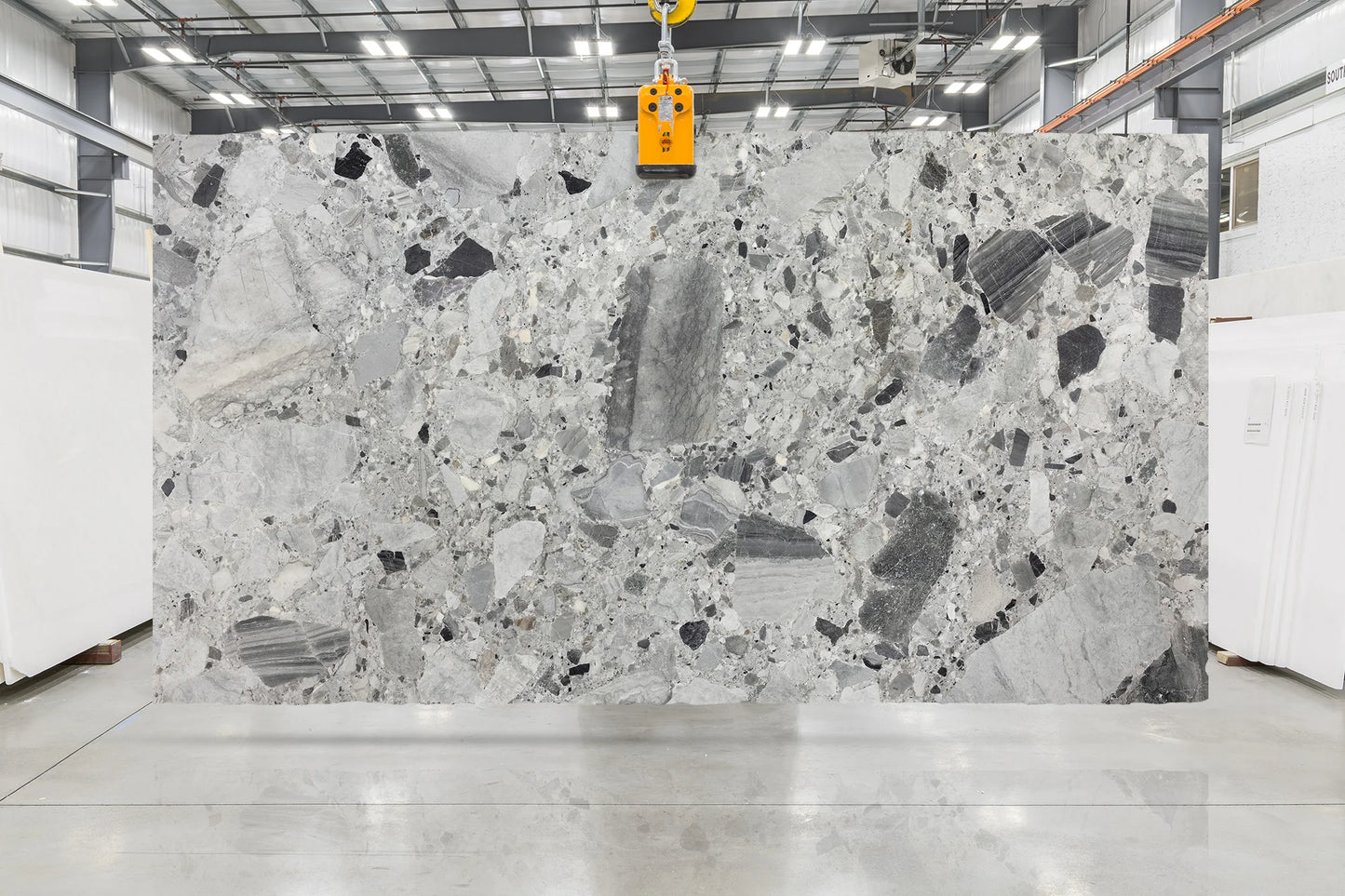 Artistic Tile Grigio Volcano Marble Slab 3/4" Polished Stone