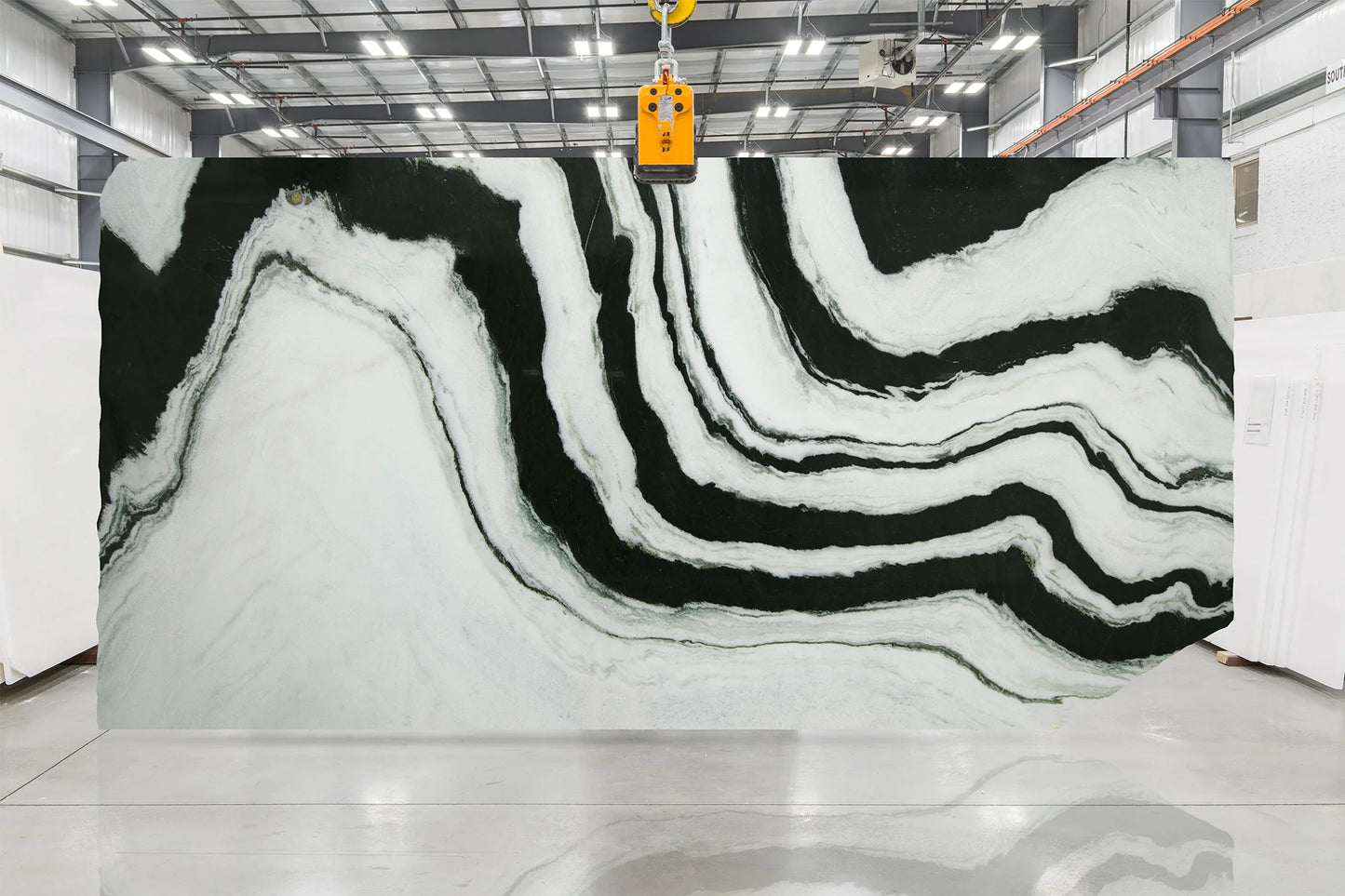 Artistic Tile Panda White Marble Slab 3/4" Polished Stone