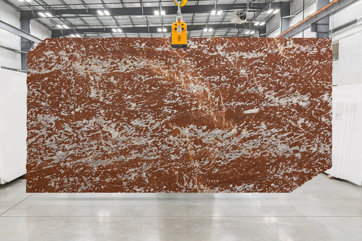 Artistic Tile Rosso Francia Marble Slab 3/4" Honed Stone