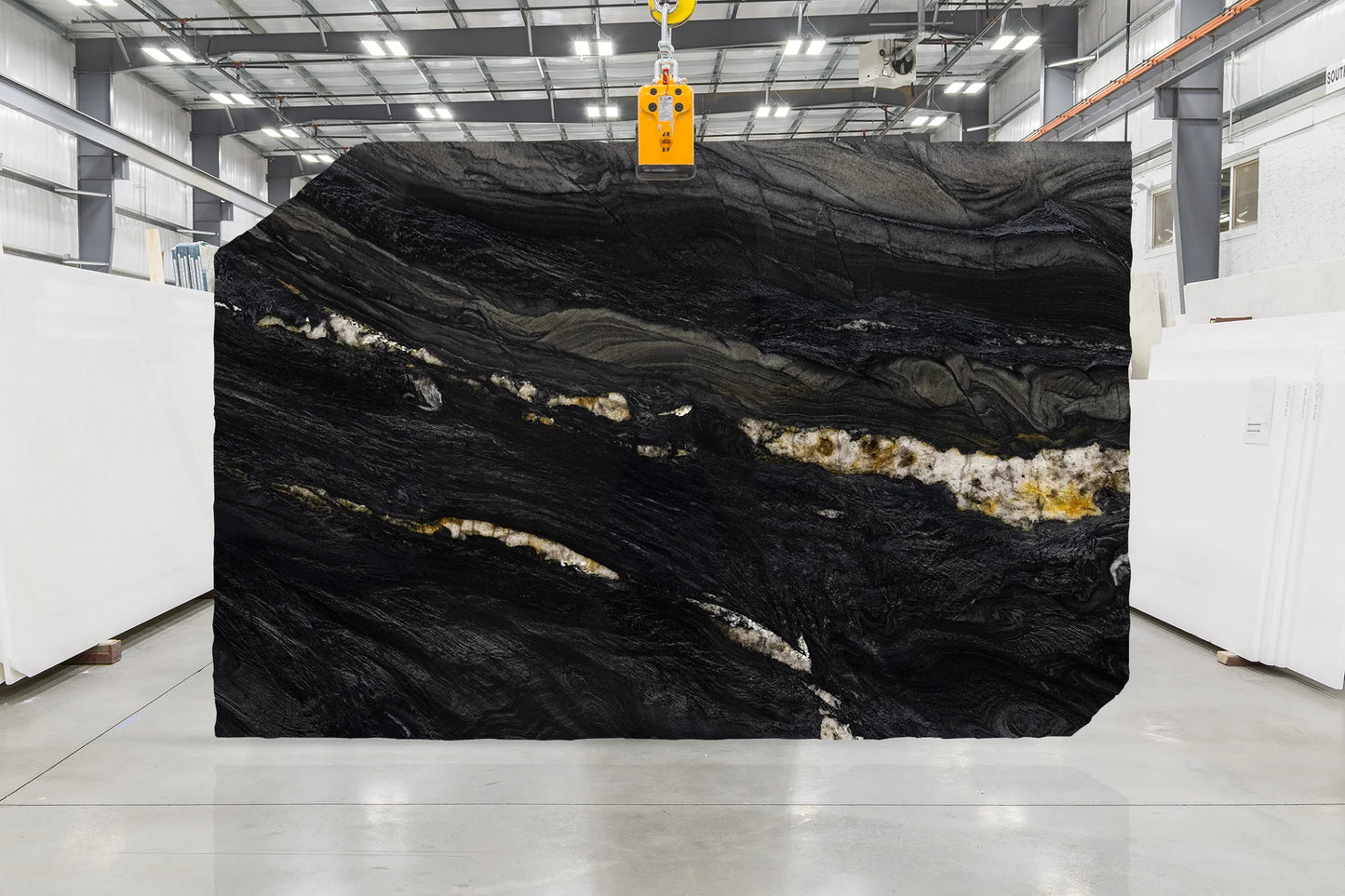 Artistic Tile Tempest Black Quartzite Slab 3/4" Stone