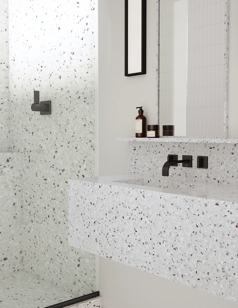 Artistic Tile Veronese Multi Colore Slab Terrazzo 3/4"