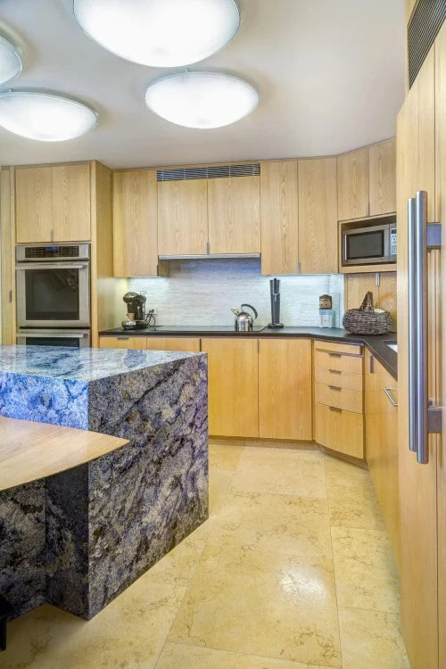 Artistic Tile Azul Bahia Granite Slab 3/4" Polished Stone