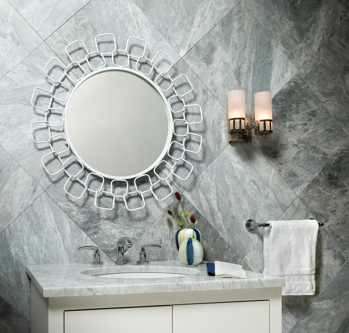 Artistic Tile Grigio Toscana Marble Slab 3/4" Honed Stone