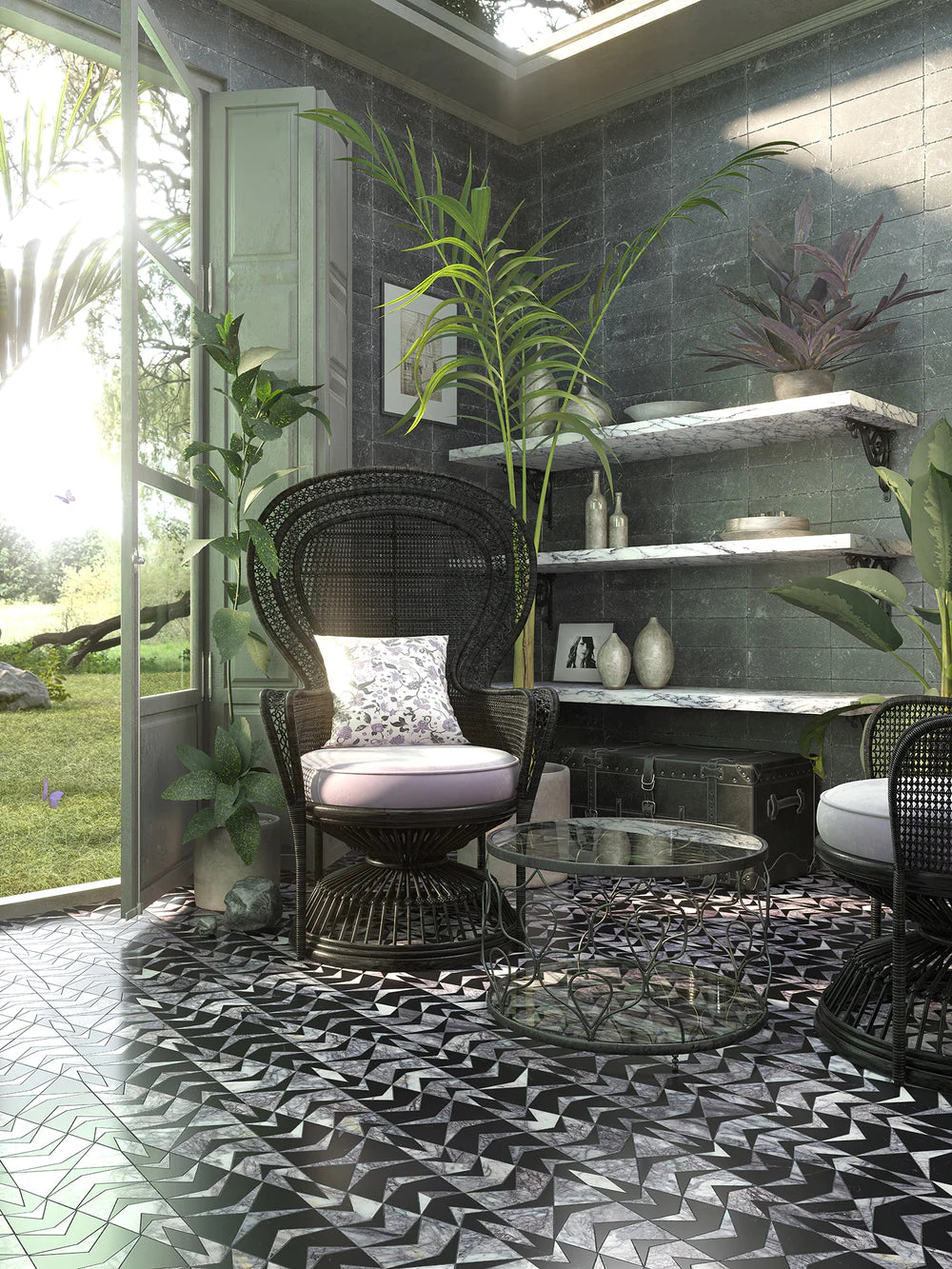 Artistic Tile Mumbai Diamond WJ Mosaic