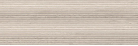 Teak Lineal Deco Ceramic Fluted Tile