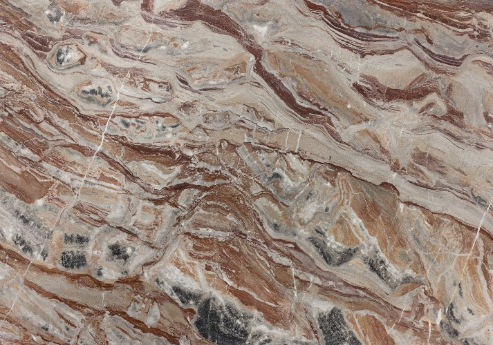Artistic Tile Arabescato Orobico Rosso Marble Slab 3/4" Honed Stone