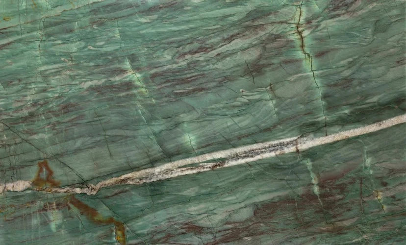 Artistic Tile Botanic Green Extra Quartzite Slab 3/4"