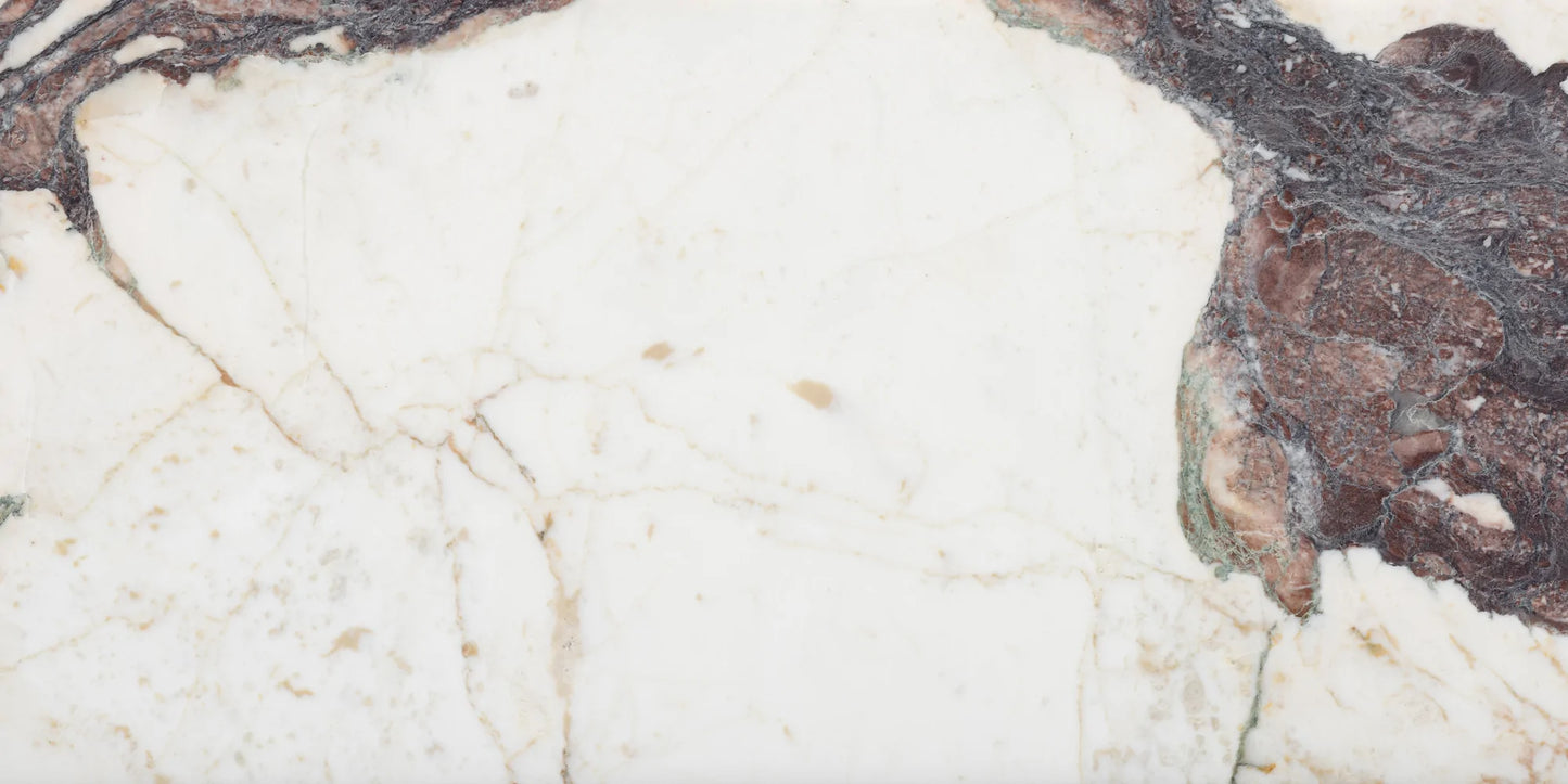 Artistic Tile Calacatta Viola Marble Field Tile Honed 12" X 24"