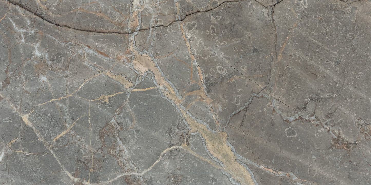 Artistic Tile Fior Di Bosco Marble Field Tile High Honed 12" X 24"