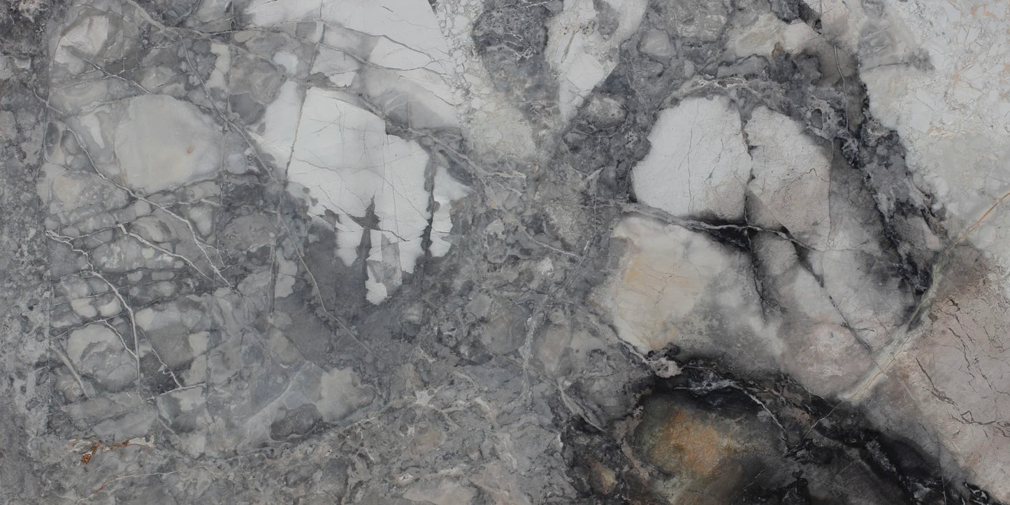 Artistic Tile Invisible Grey Marble Field Tile Honed 12" X 24"