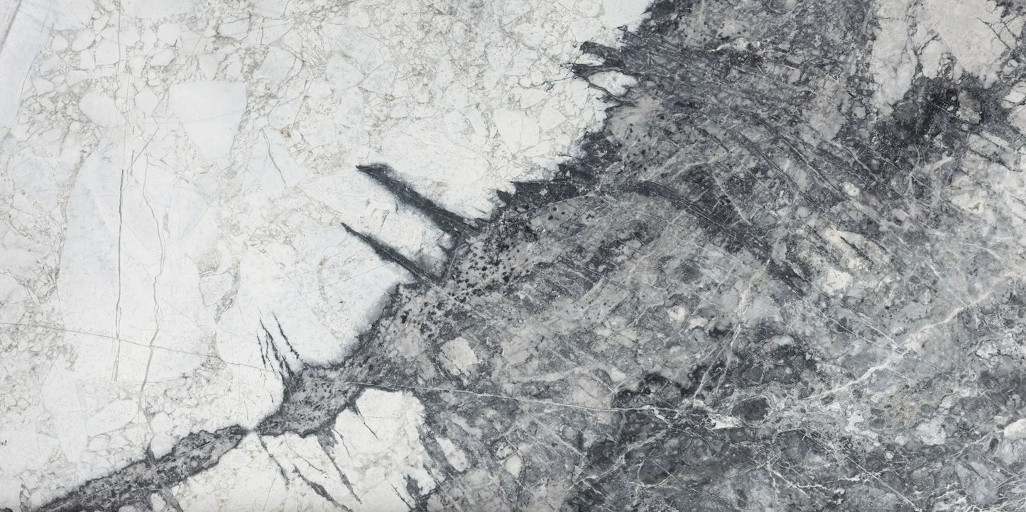 Artistic Tile Invisible Grey Marble Field Tile Honed 12" X 24"