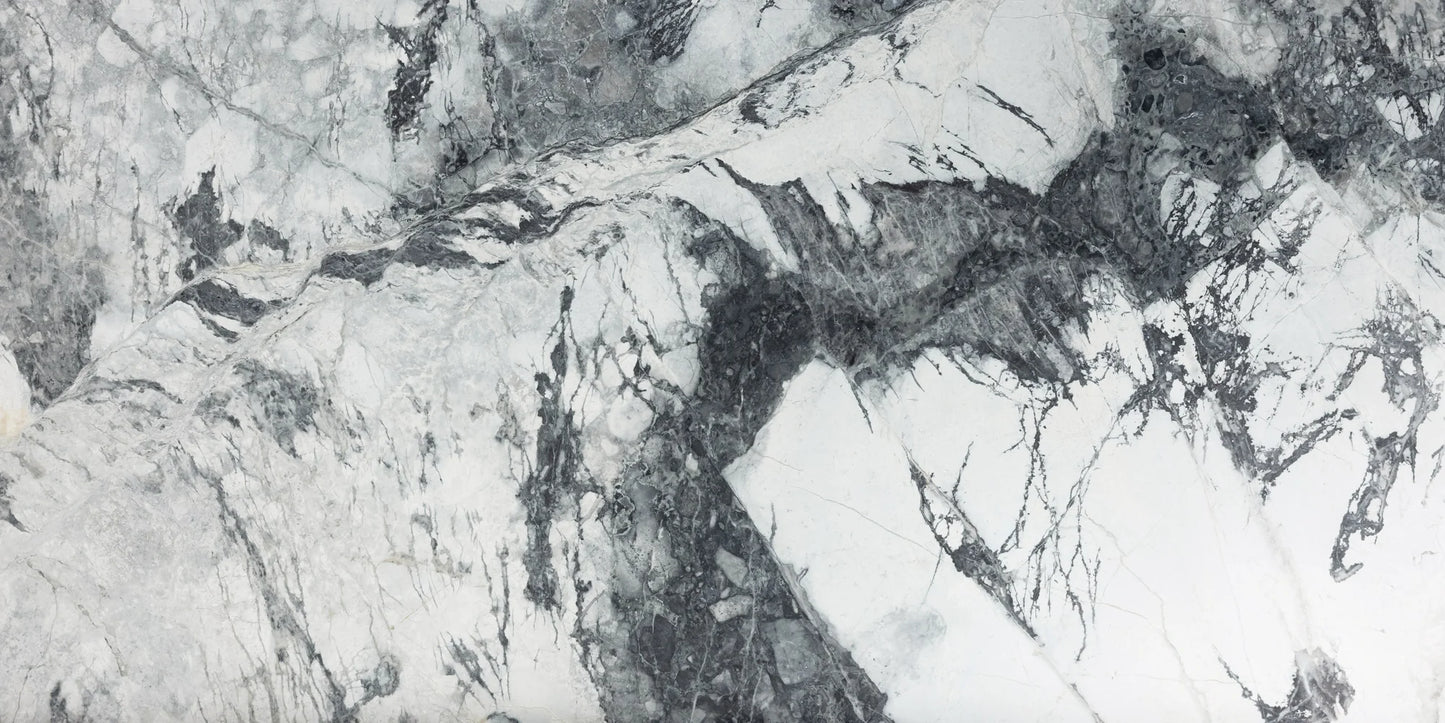 Artistic Tile Invisible Grey Marble Field Tile Honed 12" X 24"