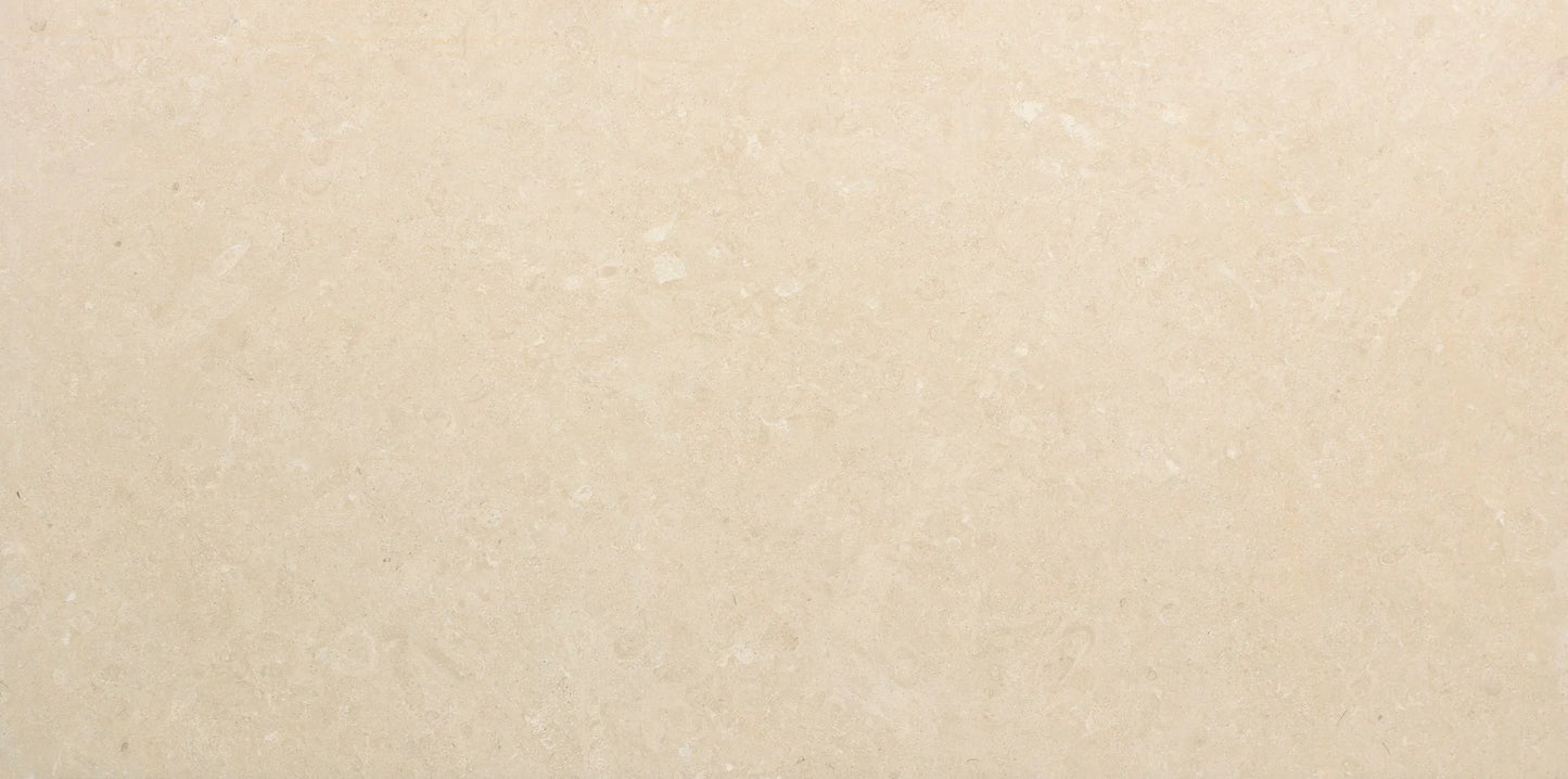Artistic Tile Jerusalem Pearl Limestone Field Tile Honed 12" X 24"