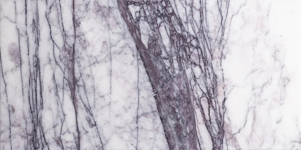 Artistic Tile Lilac Dark Marble Field Tile 12" x 24"