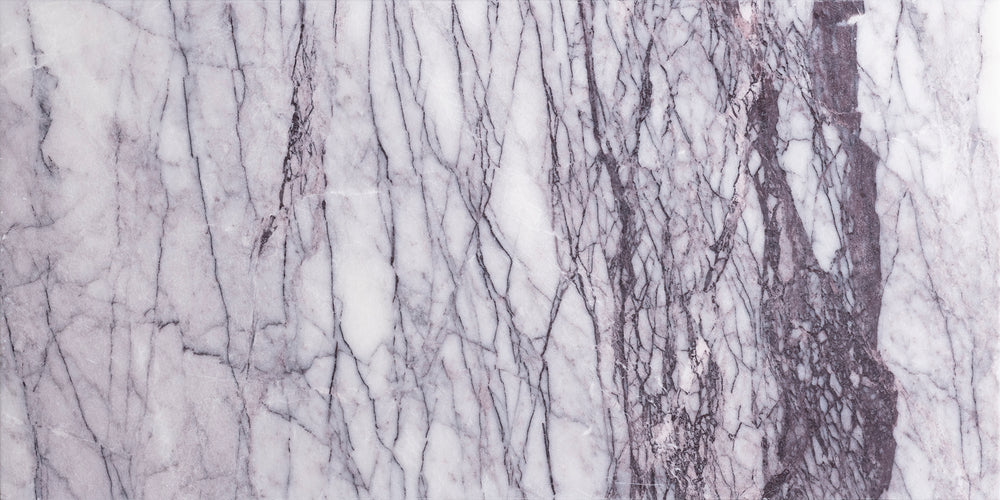 Artistic Tile Lilac Dark Marble Field Tile 12" x 24"