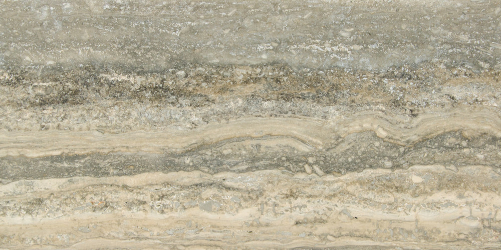 Artistic Tile Ocean Blue Travertine Field Tile 12" X 24"