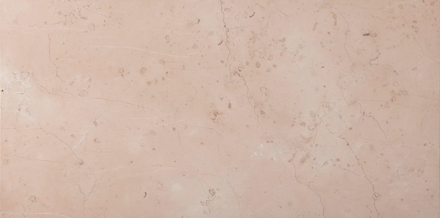 Artistic Tile Rosa Perlino Limestone Field Tile Honed 12" X 24"