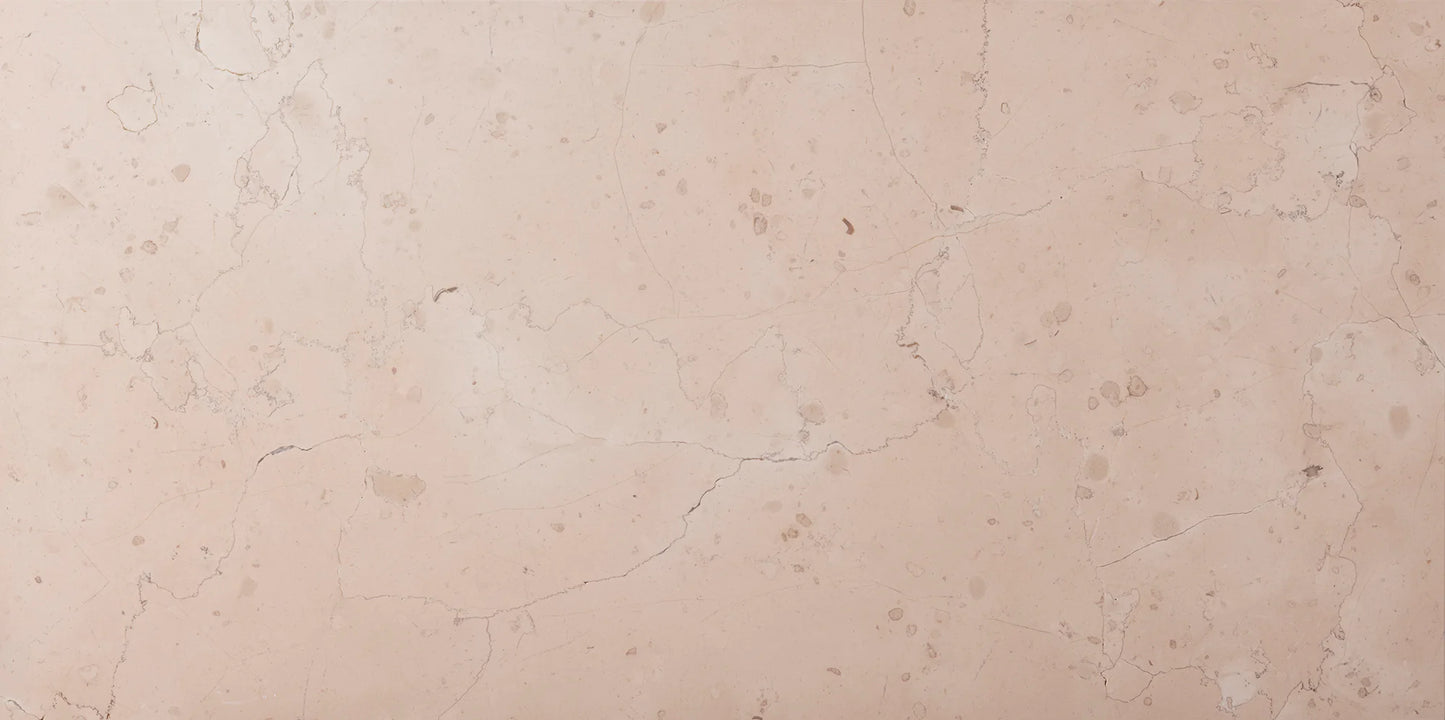 Artistic Tile Rosa Perlino Limestone Field Tile Honed 12" X 24"