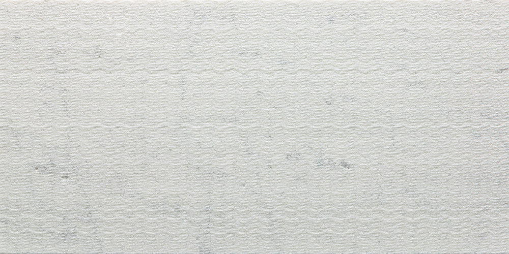 Artistic Tile Textura Bianco Carrara Marble Field Tile 9" x 18"