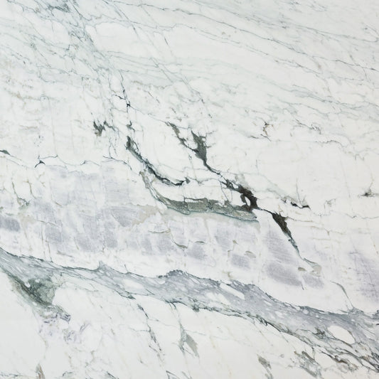 Artistic Tile Calacatta Turquoise Marble Slab 3/4" Polished Stone