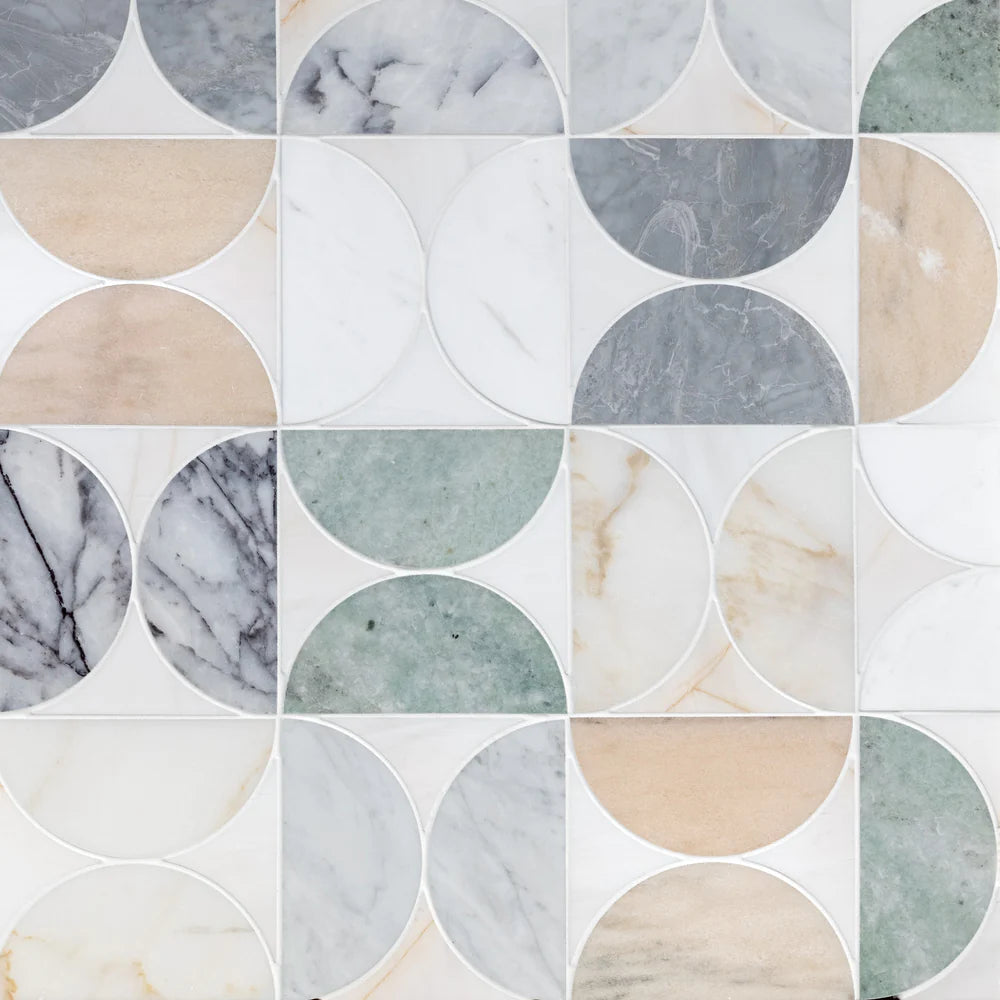 Artistic Tile Moon Cosmati WJ Mosaic
