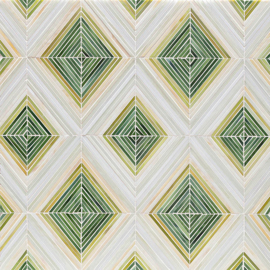 Artistic Tile Echo Mosaic Glass