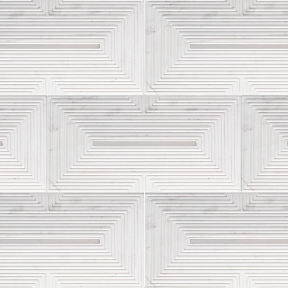 Artistic Tile Empire Field Dimensional 8" X 16"