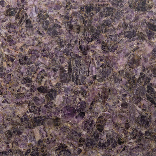 Artistic Tile Gemstone Amethyst Semi Precious Slab 3/4" Polished Stone