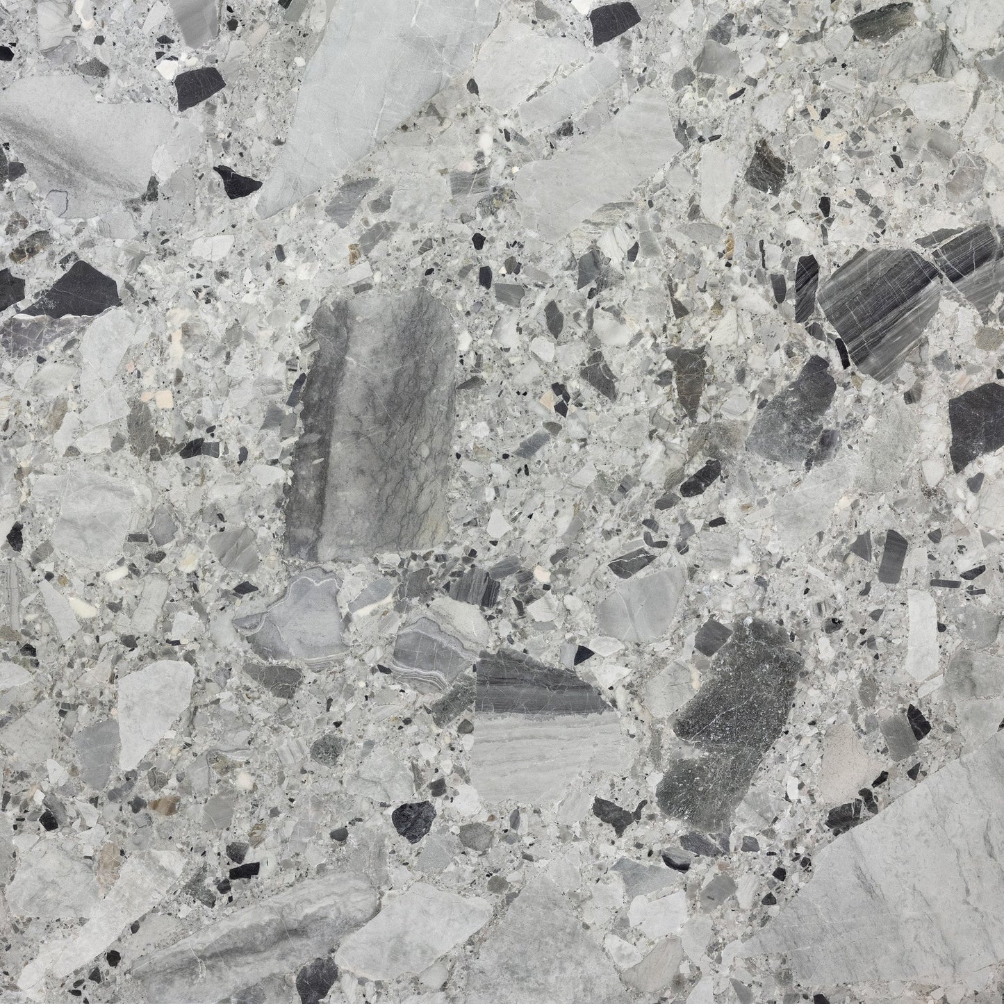 Artistic Tile Grigio Volcano Marble Slab 3/4" Polished Stone