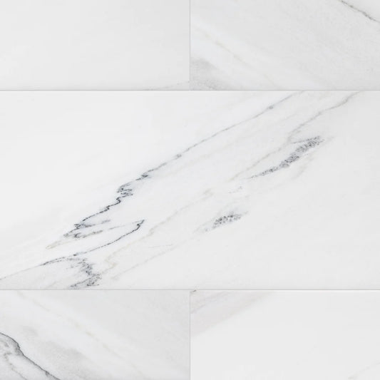 Artistic Tile Lincoln Calacatta Marble Field Tile 12" X 24"