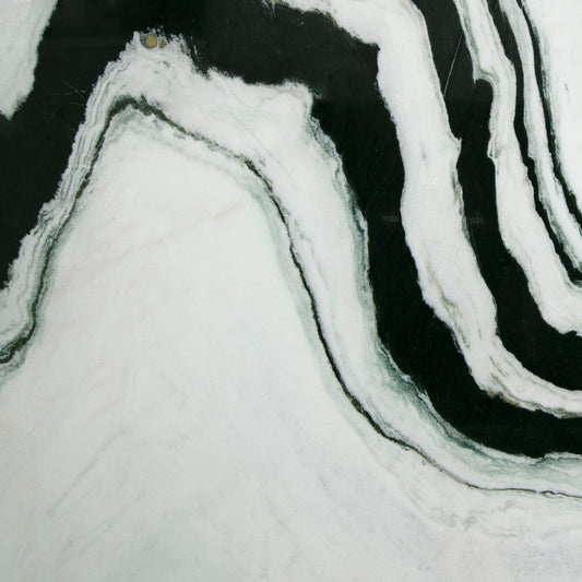 Artistic Tile Panda White Marble Slab 3/4" Polished Stone