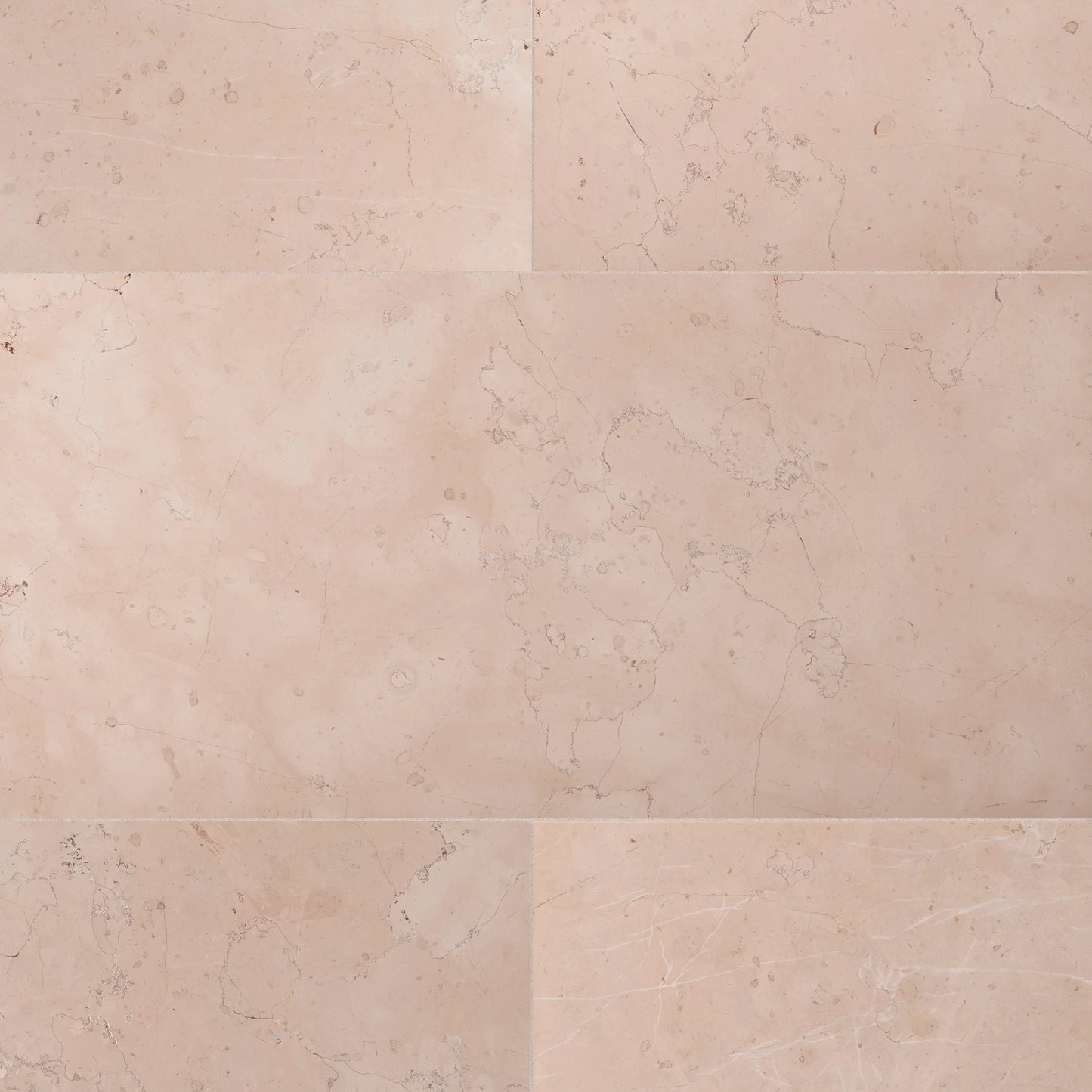 Artistic Tile Rosa Perlino Limestone Field Tile Honed 12" X 24"