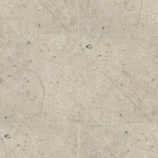 Artistic Tile Smoke Limestone Field Tile 12" x 24"
