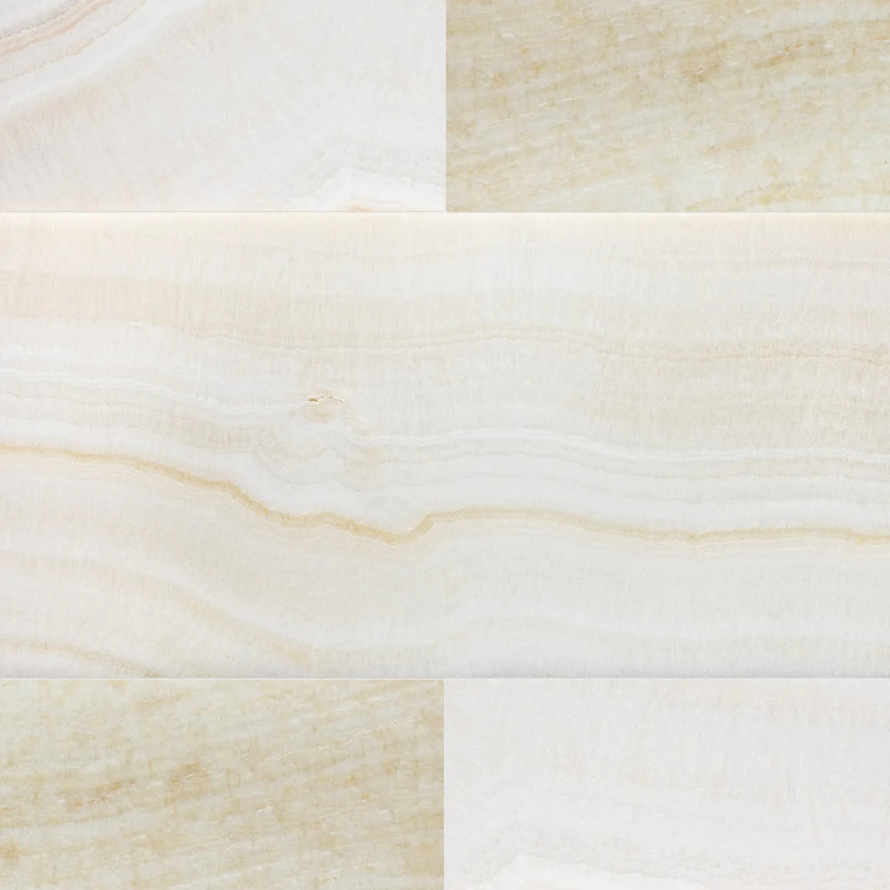 Artistic Tile Vanilla Onyx Vein Cut Field Tile 12" X 24"