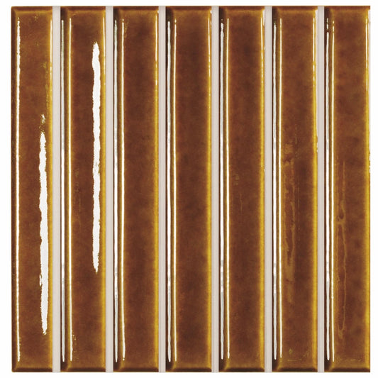 Maya Porcelain Kit Kat Tiles 4.6" x 4.6"