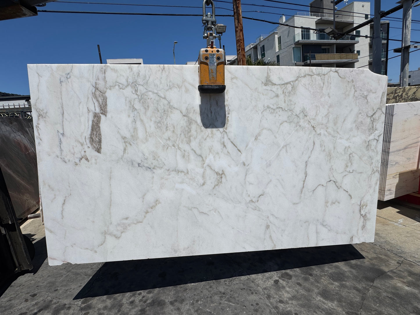 Calacatta PT Honed Marble Slab