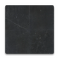Pietra Collection in Absolute Black Tumbled Marble Tile 12" x 12"