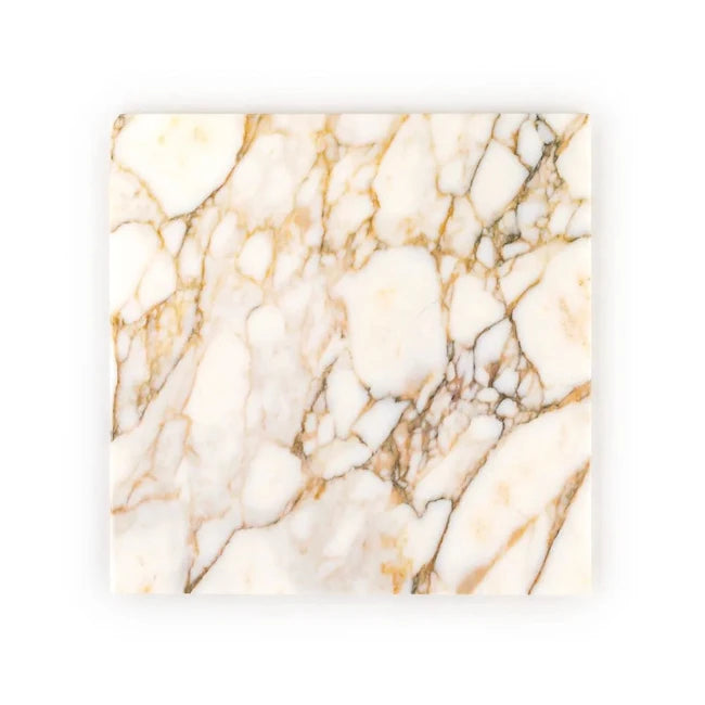 Marble-patterned surface with beige and brown tones on a white background