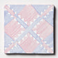 Antiga Blue Pink Ceramic Tile Deco IWMT 6" x 6"