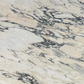 Marble slab with gray and white veining