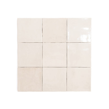 Arden Ceramic Tile 4" x 4" in Beige