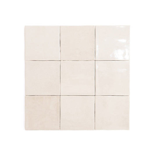 Arden Ceramic Tile 4" x 4" in Beige