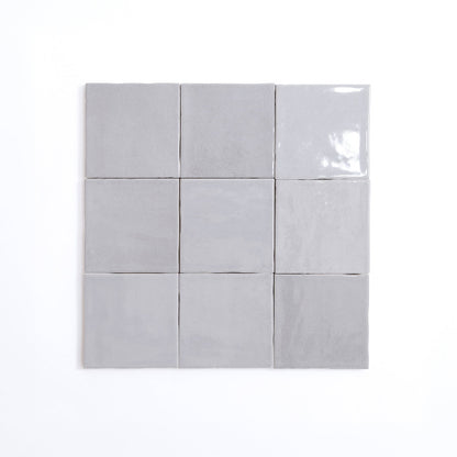 Arden Ceramic Tile 4" x 4" in Blue