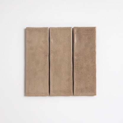 Arden Ceramic Tile 2" x 6" in Brown