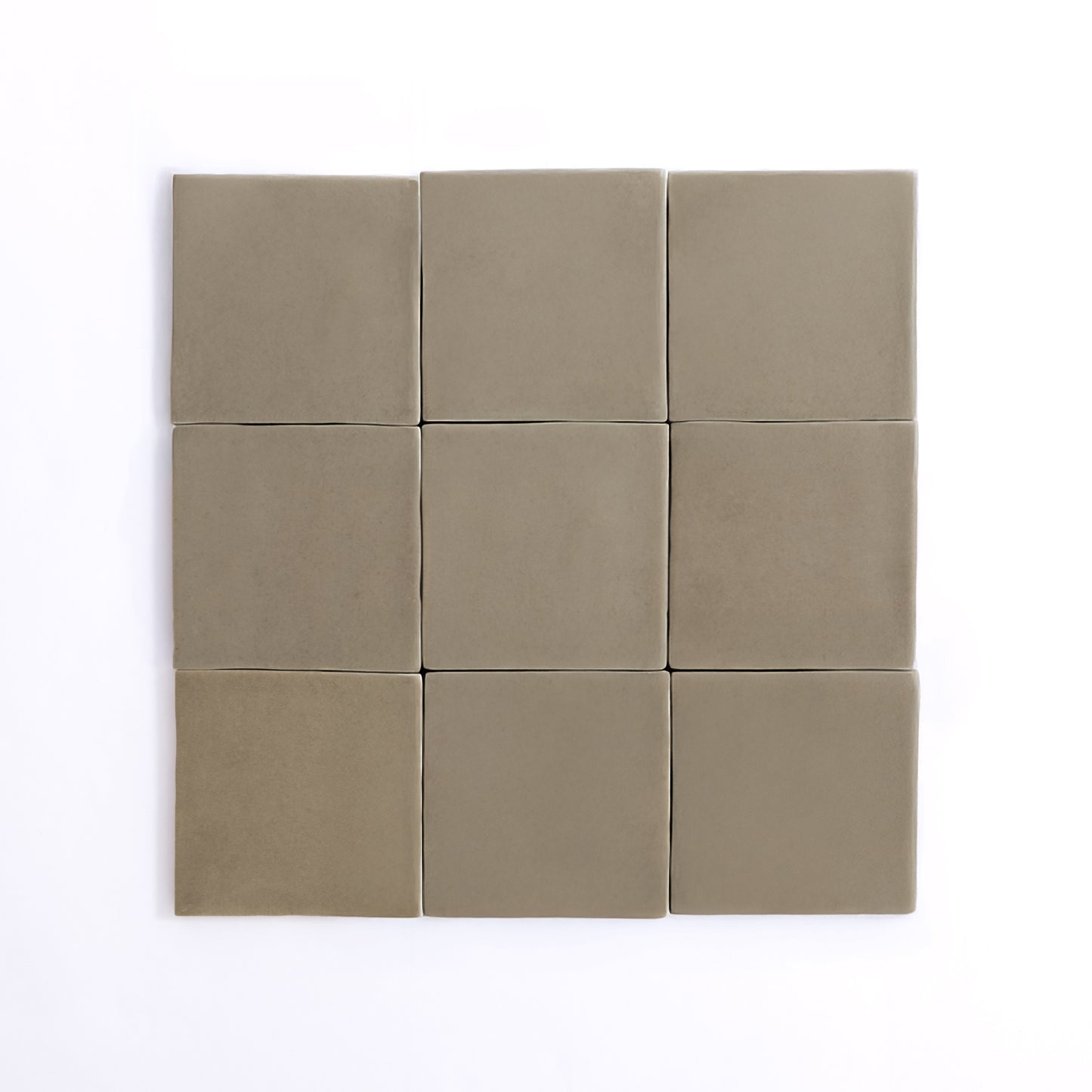 Arden Ceramic Tile 4" x 4" in Brown