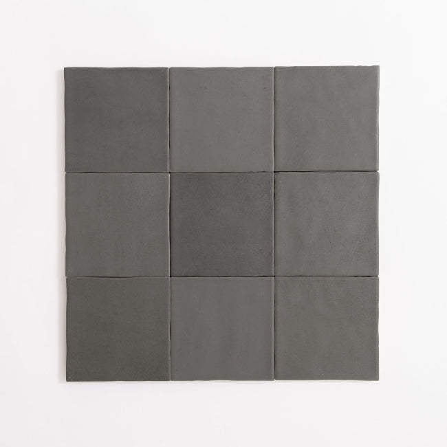 Arden Ceramic Tile 4" x 4" in Dark Green