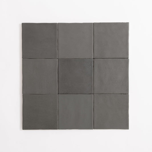 Arden Ceramic Tile 4" x 4" in Dark Green