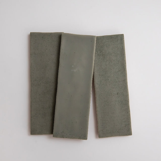 Arden Ceramic Tile 2" x 6" in Green