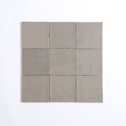 Arden Ceramic Tile 4" x 4" in Green